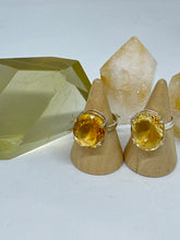 Abundance Citrine ring   size 10