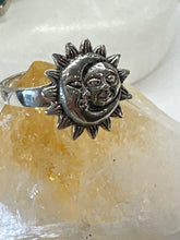 Sun Moon Silver hill tribe ring all sizes
