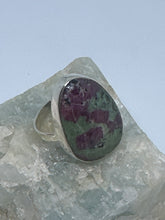 Ruby Zoisite ring size 9