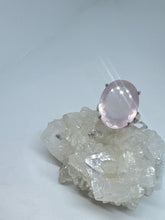 Rose Quartz Compassion Ring     Size 11