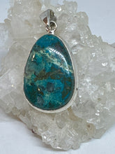 Empress Chrysochola bluey pendant