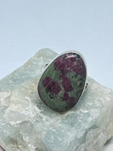 Ruby Zoisite ring size 9