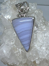Blue Lace Agate Peaceful pendant