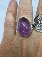 Protective Amethyst Ring   Size 10
