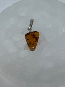 Mini nuget Amber Pendant