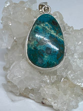 Empress Chrysochola bluey pendant