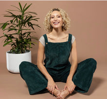Surya corduroy OVERALLS - midnight teal