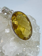 Large beauty deep honey faceted Citrine pendant