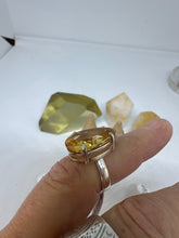 Golden Citrine ring   size 7