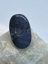 Blue Pietersite ring size 11