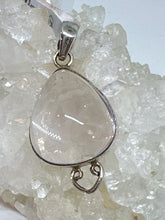 Rose Quartz iridescent Pendant