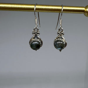 Labradorite Indian earrings