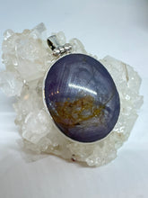 Ruby star large pendant