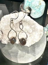 Labradorite figure 8  Earrings