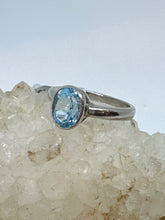 Topaz Oval Ring size 8