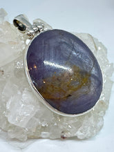 Ruby star large pendant