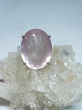 Rose Quartz Compassion Ring     Size 11