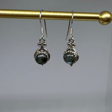 Labradorite Indian earrings