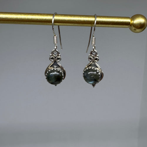 Labradorite Indian earrings