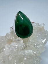 SALE ! Green Jade Ring Size 9
