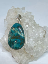 Empress Chrysochola bluey pendant