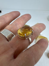 Joyful Citrine ring   size 8