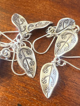 Silver Leaf Earrings