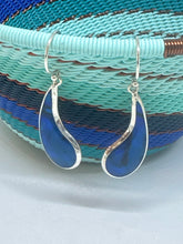 Blue Mother of Pearl earrings