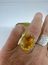 Joyful Citrine ring   size 8