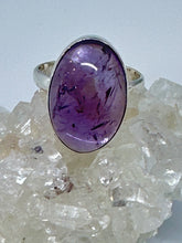 Protective Amethyst Ring   Size 10