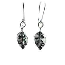 Silver Leaf Earrings