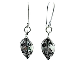 Silver Leaf Earrings