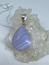 Blue Lace Agate adore pendant