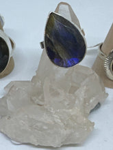 Mystical Labradorite Ring   Size 9