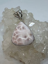 Ocean pink Larimar Pendant