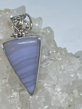 Blue Lace Agate Peaceful pendant