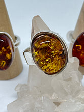 Baltic ocean Amber Ring Size 9