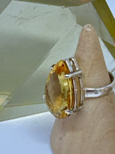 Golden Citrine ring   size 7