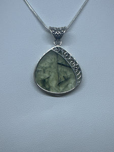 Prehnite Calm Pendant