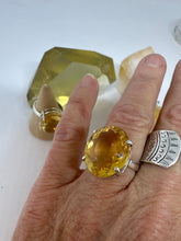 Joyful Citrine ring   size 8