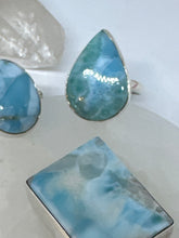 Peaceful Larimar Ring size 9