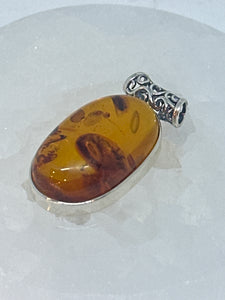 Wise Amber Pendant