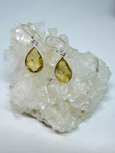 Tear drop Citrine earrings