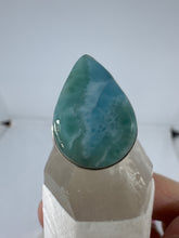 Peaceful Larimar Ring size 9
