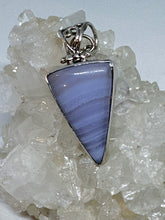 Blue Lace Agate Peaceful pendant
