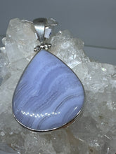 Blue Lace Agate adore pendant