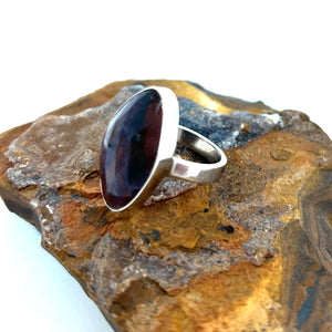 Sapphire Oval Set Ring