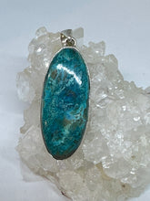 Chrysochola bluey pendant