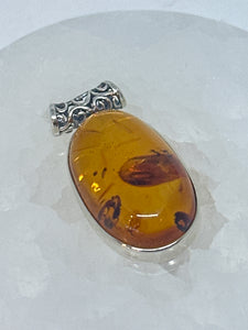 Wise Amber Pendant