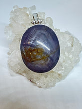 Ruby star large pendant